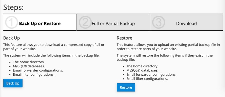 How To Use cPanel: The Complete Step by Step Guide for Beginners cPanel WordPress backup settings