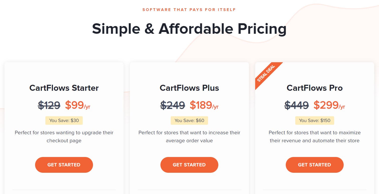 How To Customize the WooCommerce Checkout Page cartflows-pricing-plans