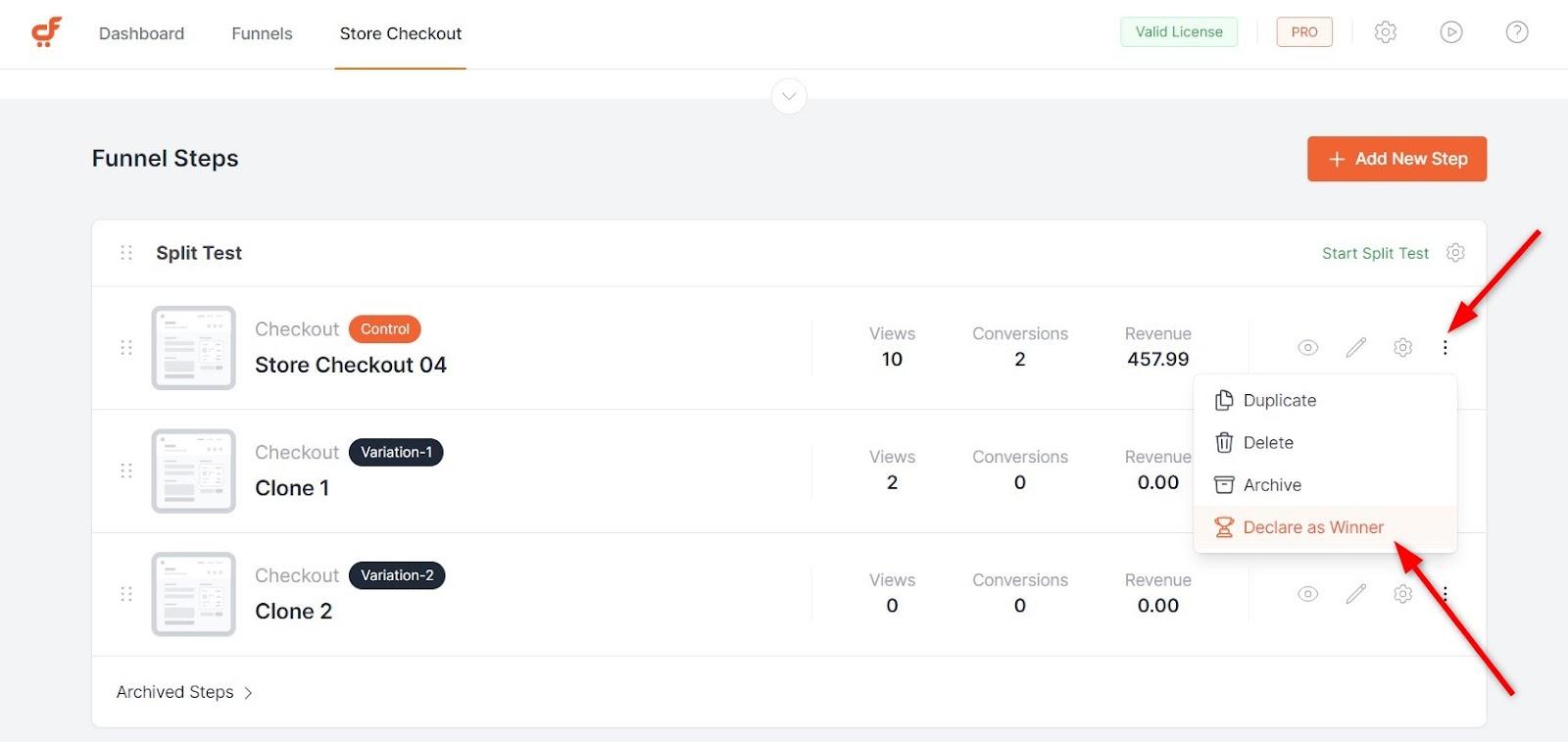 How To Customize the WooCommerce Checkout Page declare-a-variation-as-a-winner
