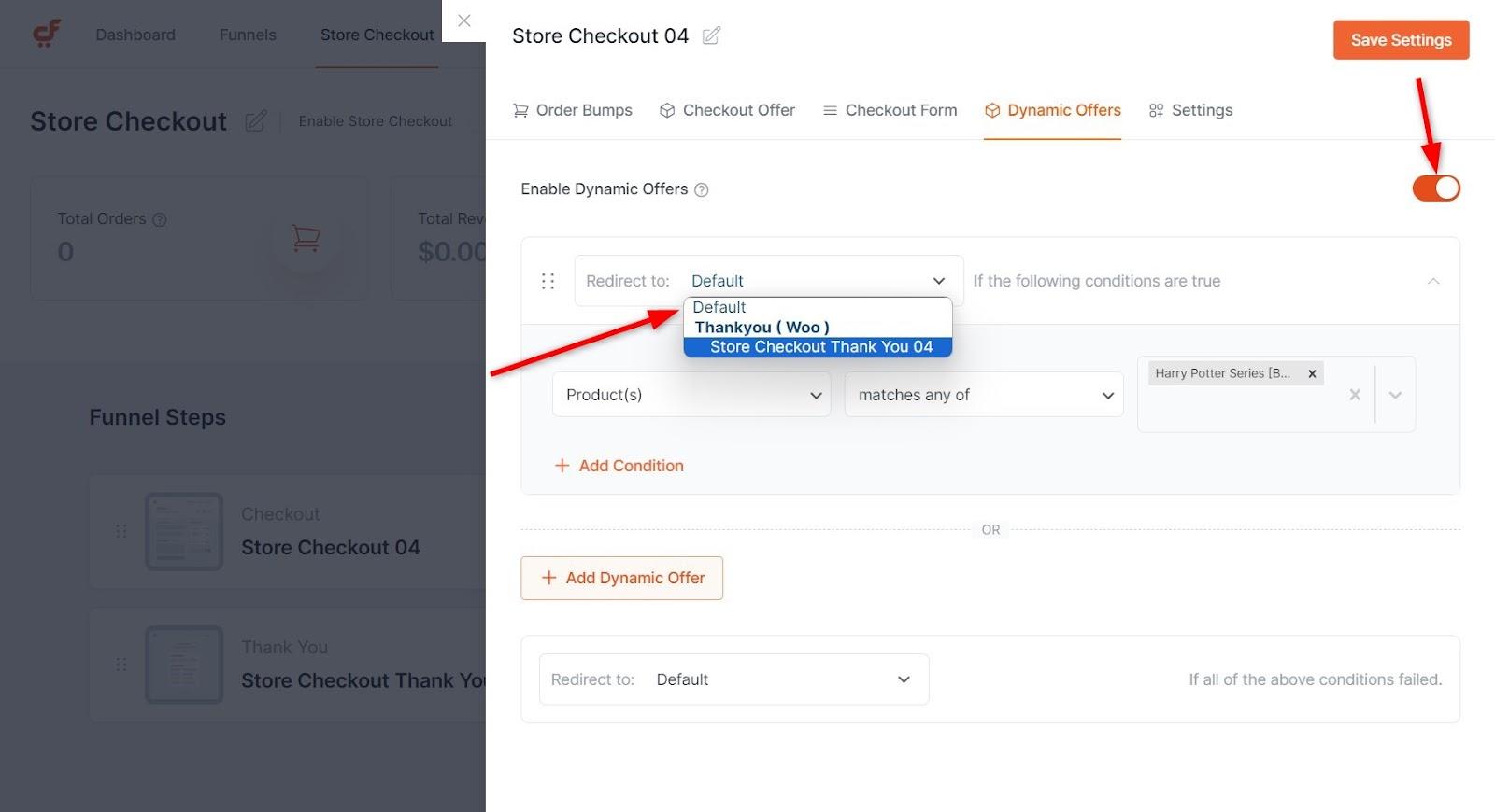 How To Customize the WooCommerce Checkout Page enable-dynamic-offers