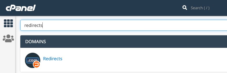 How To Use cPanel: The Complete Step by Step Guide for Beginners search for redirects