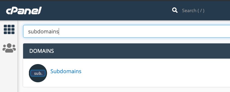 How To Use cPanel: The Complete Step by Step Guide for Beginners search for subdomains