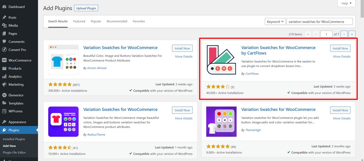 WooCommerce Product Variations: Your Complete Guide To Variable Products search - Variation Swatches for WooCommerce Plugin