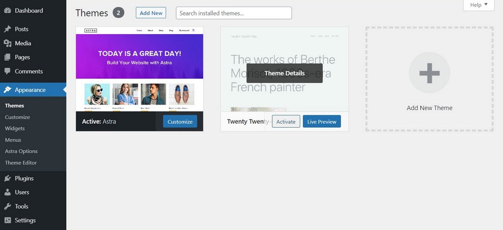 How To Fix WordPress Max Execution Time Errors Activate different WordPress theme