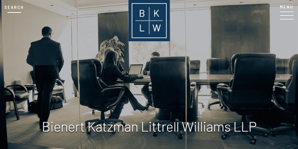 26 Best Law Firm Website Design Examples + Free Templates Bienert Katzman Littrell Williams LLP site