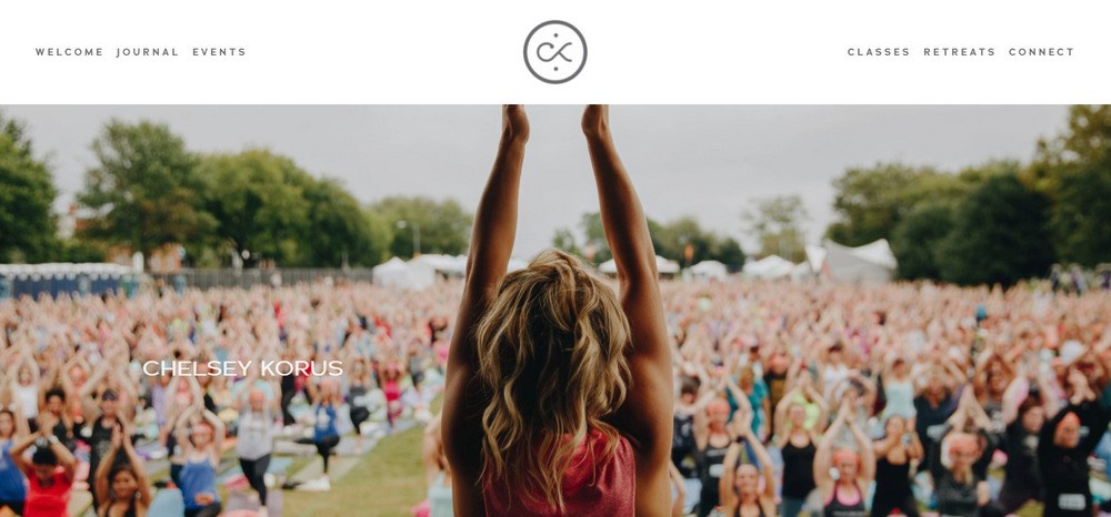 14 Best Yoga Websites: Web Design Inspirations for Studios and Teachers CHELSEY KORUS yoga site