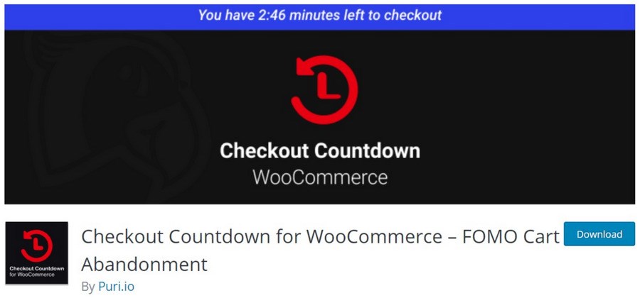 Scarcity Sells – 20 Best WordPress Countdown Timer Plugins To Boost Sales Checkout Countdown for WooCommerce Plugin