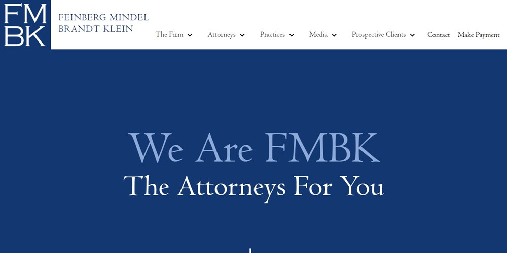 26 Best Law Firm Website Design Examples + Free Templates FMBK Law, LLP site