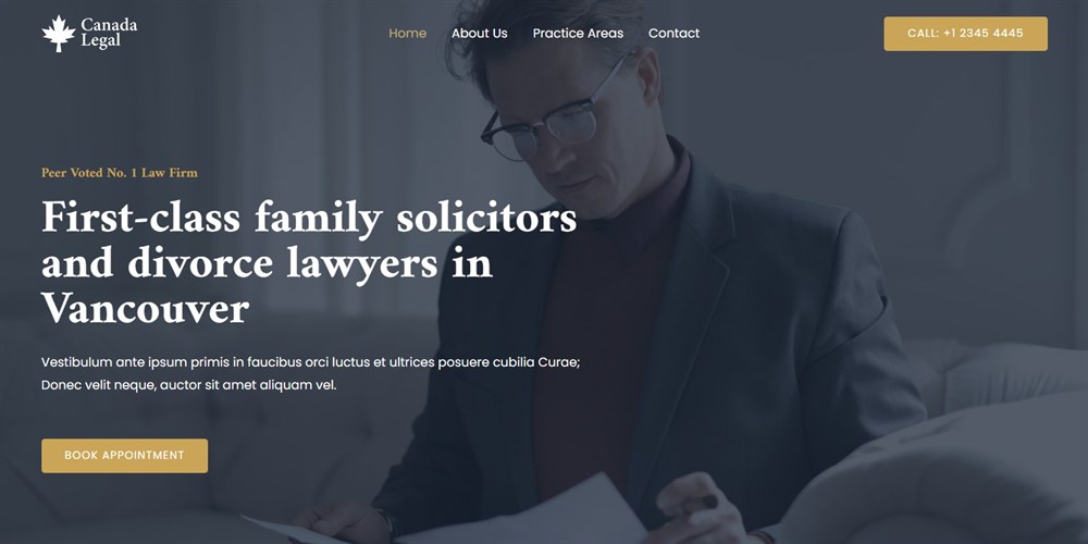 26 Best Law Firm Website Design Examples + Free Templates Family Lawyer Astra template