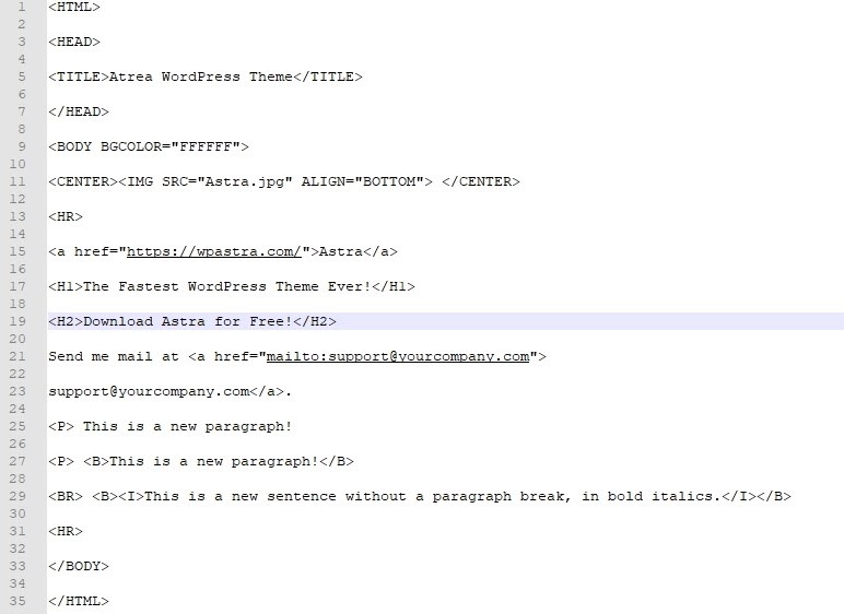 3 Quick and Easy Ways To Upload an HTML File to WordPress HTML Code