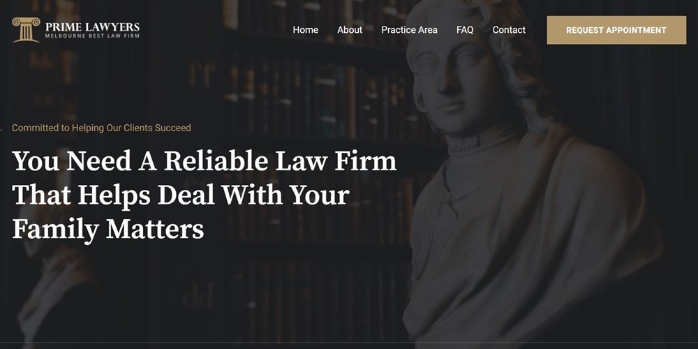 26 Best Law Firm Website Design Examples + Free Templates Prime Lawyers Astra template