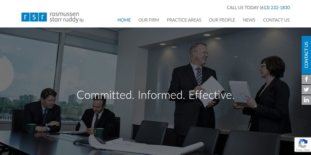 26 Best Law Firm Website Design Examples + Free Templates Rasmussen Starr Ruddy LLP site