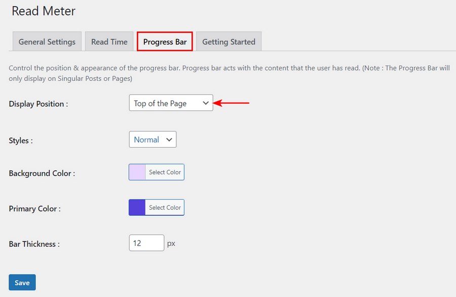 Add a WordPress Reading Progress Bar – Complete Guide + 4 Plugins To Help Read meter progress bar customization