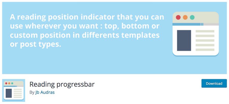 Add a WordPress Reading Progress Bar – Complete Guide + 4 Plugins To Help Reading Progressbar plugin