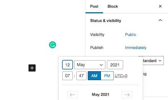 How To Fix WordPress Missed Schedule Post Error (4 Methods) Schedule post in the WordPress