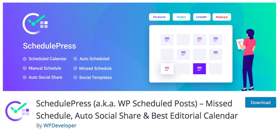 How To Fix WordPress Missed Schedule Post Error (4 Methods) SchedulePress WordPress plugin