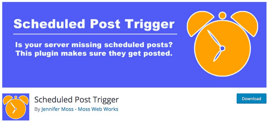 How To Fix WordPress Missed Schedule Post Error (4 Methods) Scheduled post trigger WordPress plugin