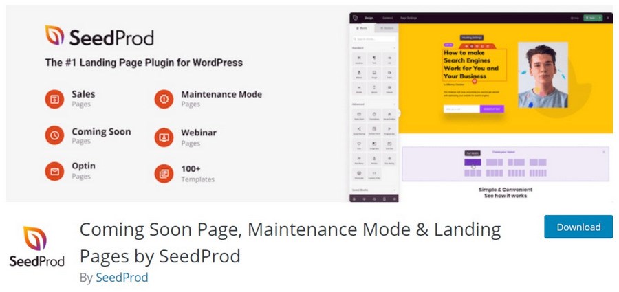 Scarcity Sells – 20 Best WordPress Countdown Timer Plugins To Boost Sales SeedProd WordPress plugin