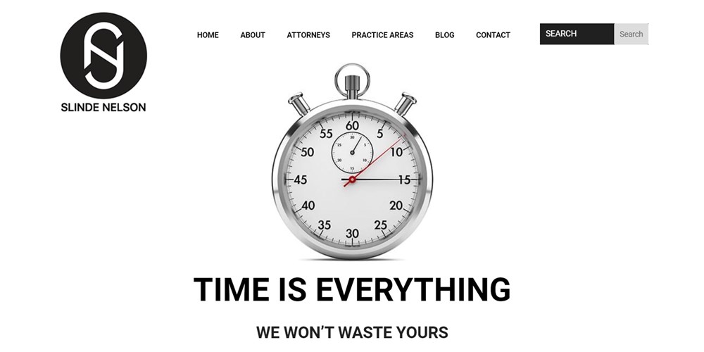 26 Best Law Firm Website Design Examples + Free Templates Slinde nelson site