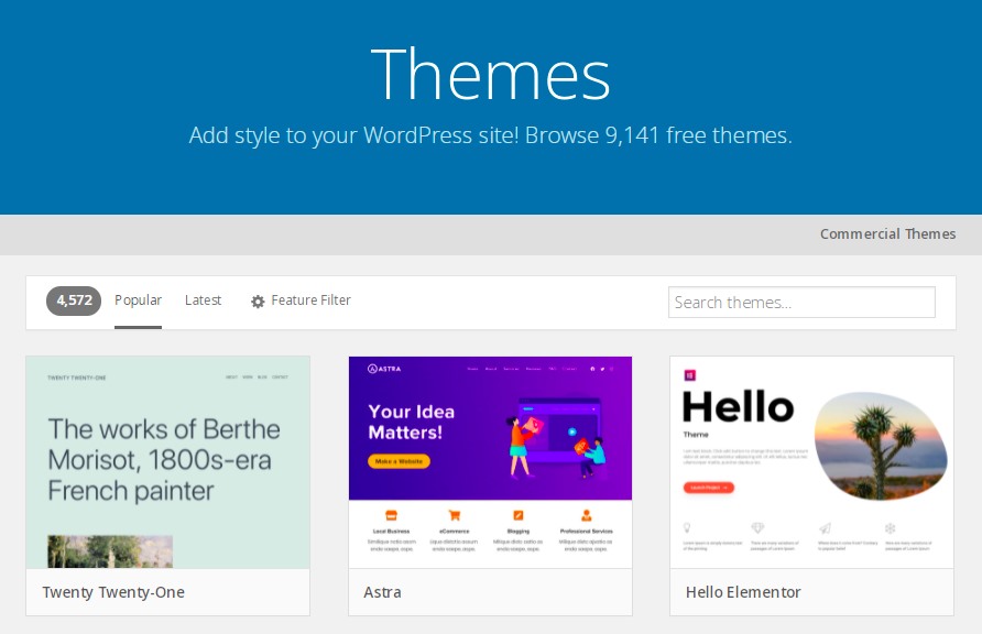 How To Install WordPress: Via cPanel, Manually or Locally WordPress theme directory