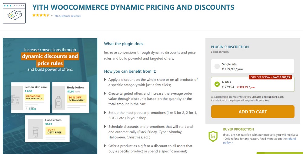 Use WooCommerce Bogo Coupons To Drive More Sales + Plugins To Help YITH WooCommerce dynamic pricing and discounts plugin