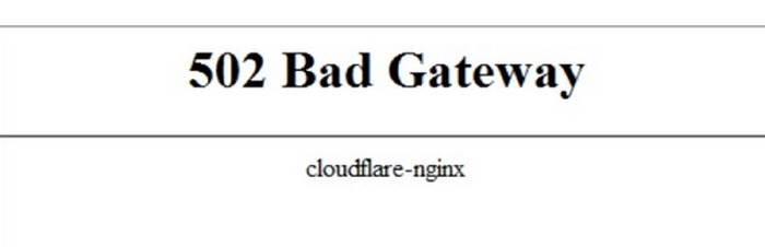How To Fix 502 Bad Gateway Errors on Your WordPress Website 502 bad gateway error example