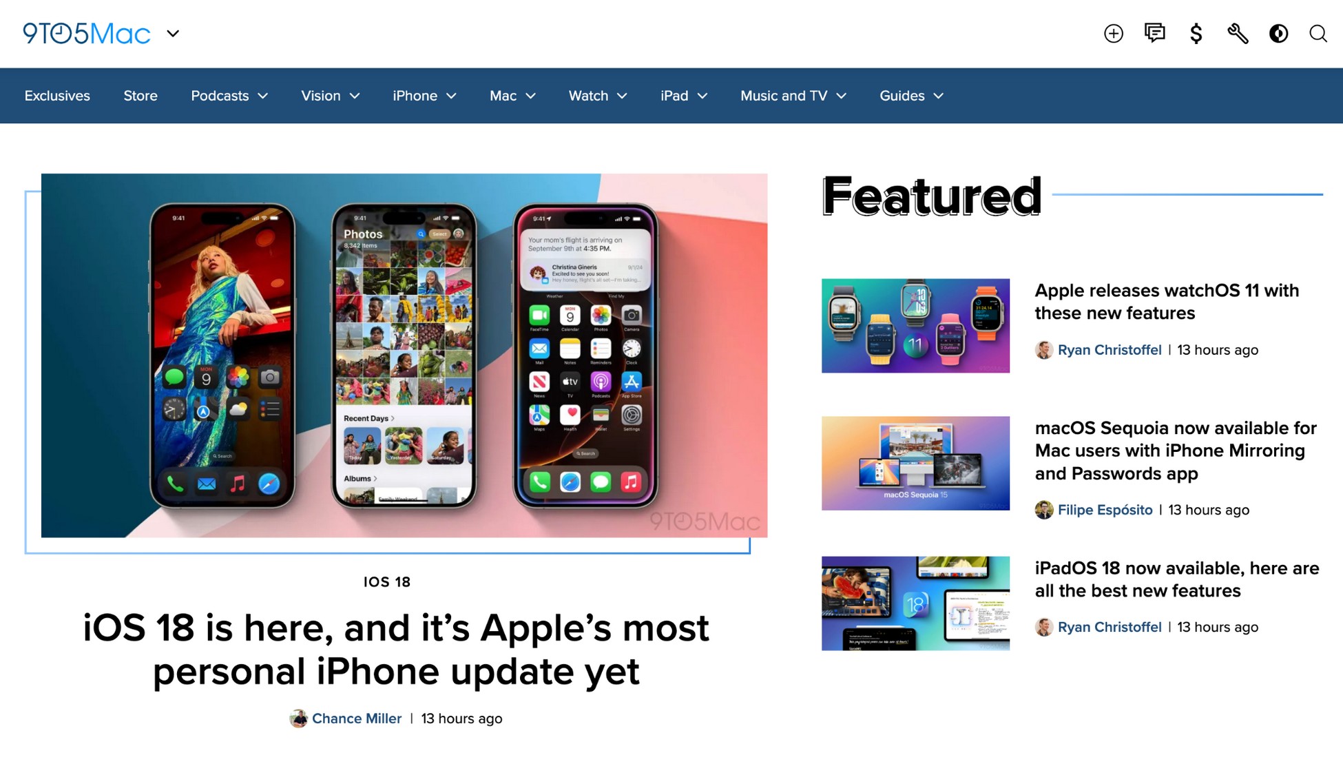 In Good Company: 14 Big Brand WordPress Website Examples 9to5 mac