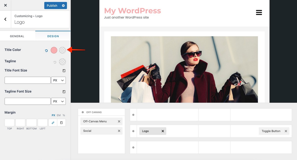 Astra 3.5 – Faster Loading, New Controls, and Improved Accessibility Astra 3.5 Site Title Color