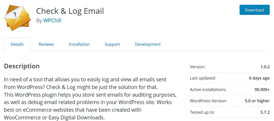 WordPress Not Sending Emails? 5 Simple Fixes and Plugins To Help Check Log Email plugin