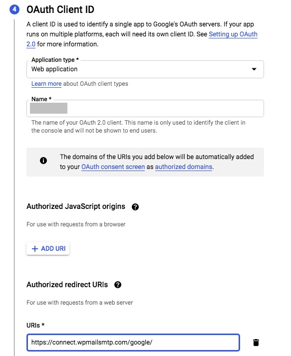 How To Set Up Gmail SMTP in WordPress To Send Emails – 2 Ways Gmail API OAuth client ID