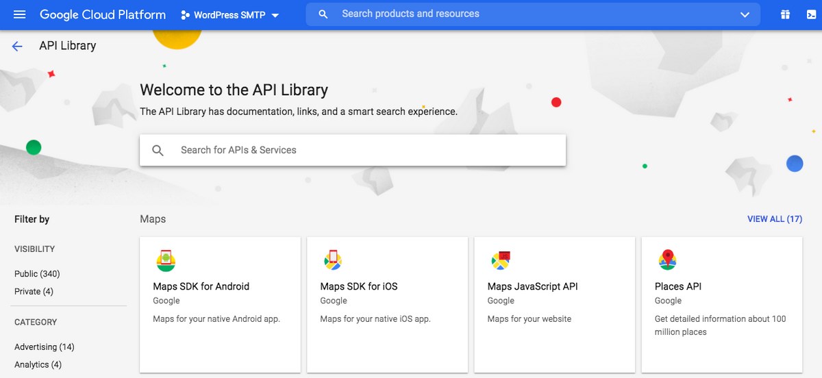 How To Set Up Gmail SMTP in WordPress To Send Emails – 2 Ways Google cloud api library