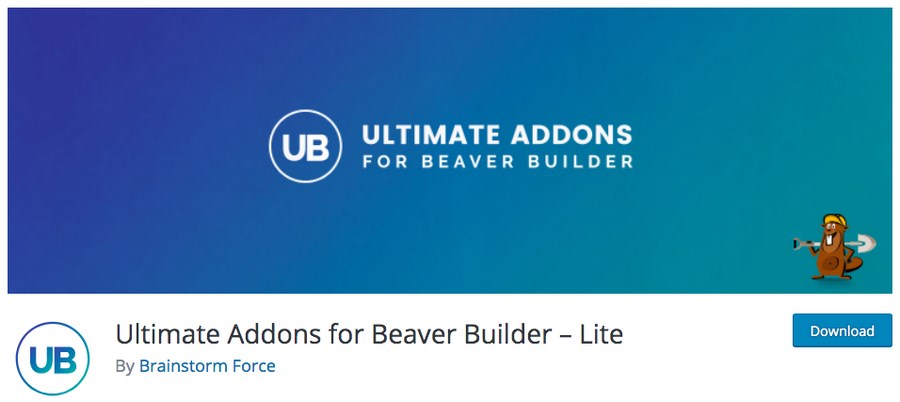 3 Easy Ways To Create a WordPress Flipbox + 3 Plugins To Help Ultimate Addons for Beaver Builder lite WordPress plugin