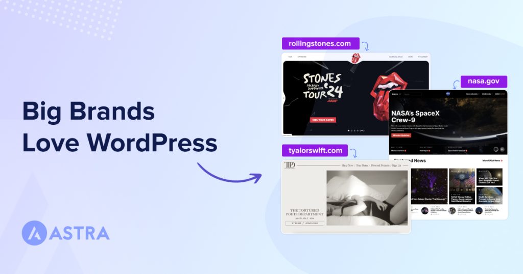 In Good Company: 14 Big Brand WordPress Website Examples WordPress Website