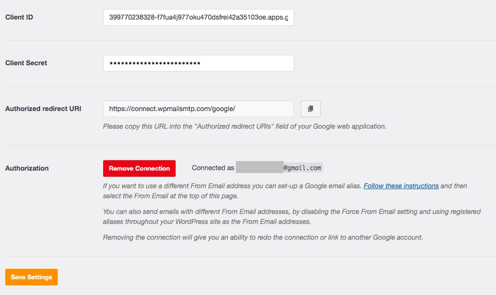 How To Set Up Gmail SMTP in WordPress To Send Emails – 2 Ways WP mail SMTP settings 3