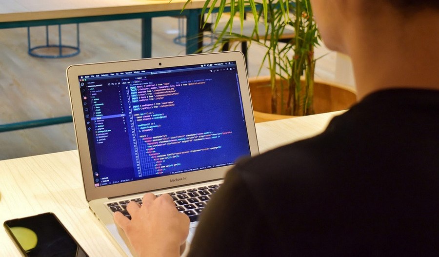 How To Fix the 504 Gateway Timeout Error in WordPress (Complete Guide) coding stock image
