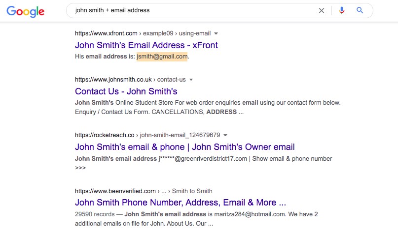 How To Find Someone's Email Address (13 Proven Ways) find email using google search