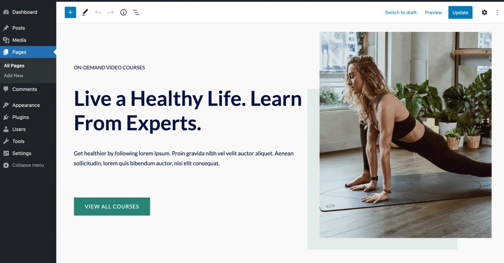 Astra 3.6 - Get a Perfect Score in Google Core Web Vitals! Gutenberg Editor Design Improvements