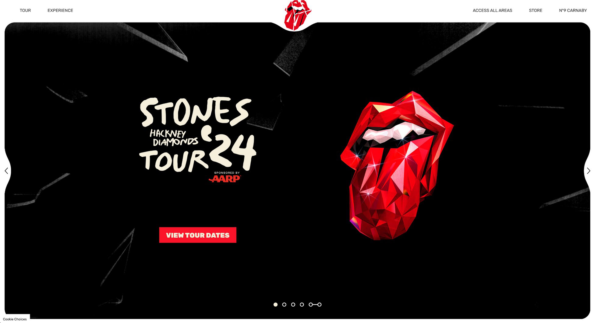In Good Company: 14 Big Brand WordPress Website Examples RollingStones.com