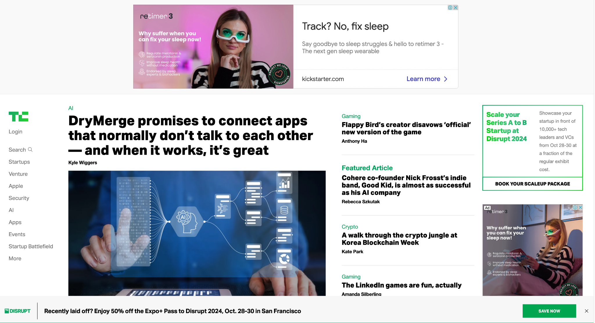 In Good Company: 14 Big Brand WordPress Website Examples TechCrunch.com