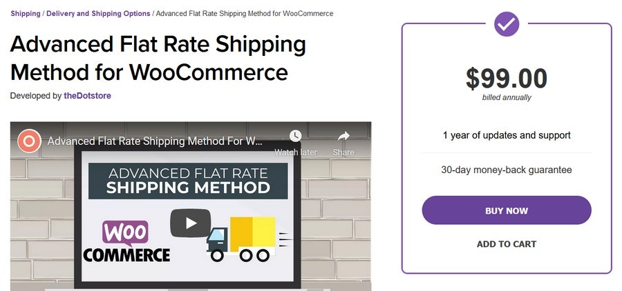 WooCommerce Flat Rate Shipping: All You Need to Know + Setup Guide Advanced flat rate shipping method for WooCommerce plugin