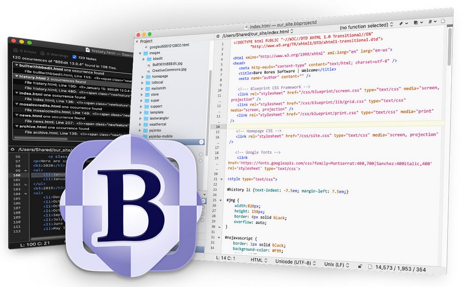 14 Best Text Editors for Programming – Windows, Mac and Linux BBEdit text editor