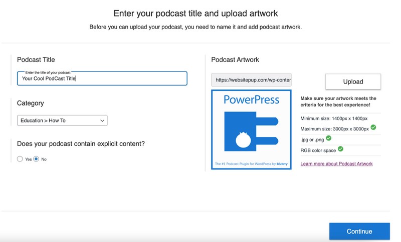 9 Best WordPress Audio Player Plugins for Hosting Music on Your Website Blubrry podcasting settings