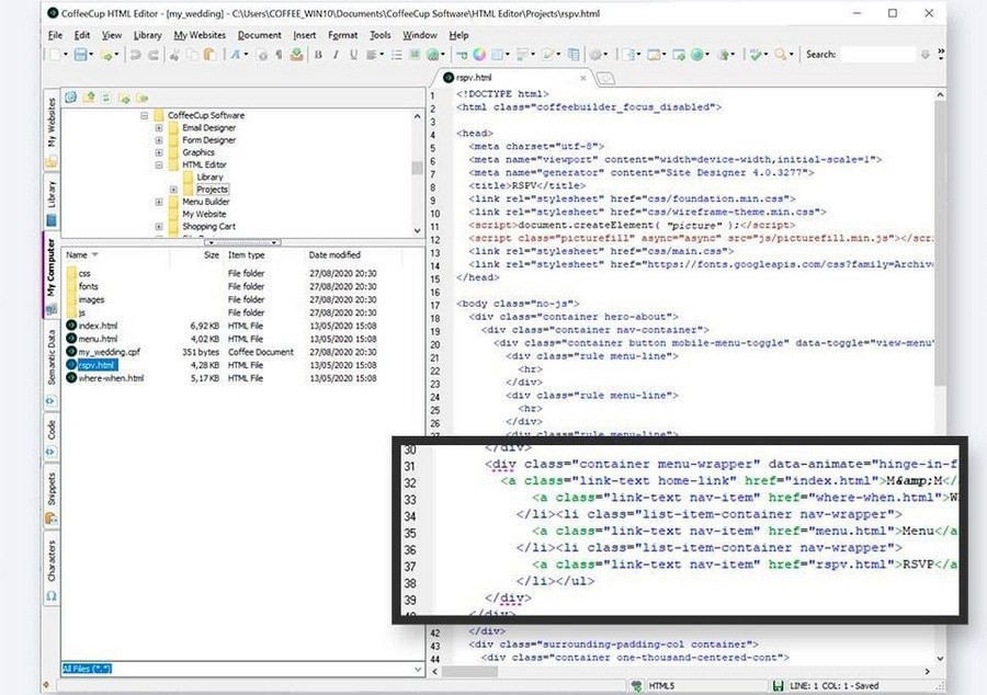 14 Best Text Editors for Programming – Windows, Mac and Linux CoffeeCup html editor