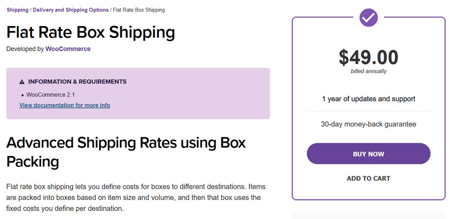 WooCommerce Flat Rate Shipping: All You Need to Know + Setup Guide Flat rate box shipping WooCommerce plugin