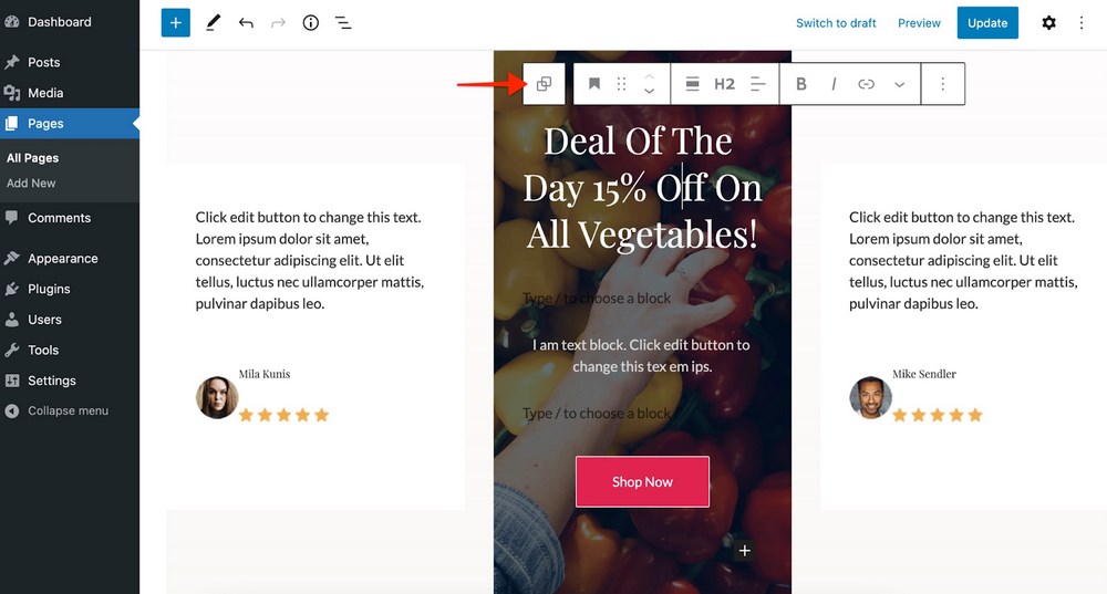WordPress 5.8: What’s New in the Second Biggest WordPress Release This Year? Gutenberg nested block selector