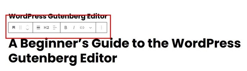 WordPress Block Editor (Gutenberg): Complete Guide for Beginners Heading block settings