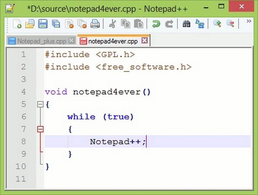 14 Best Text Editors for Programming – Windows, Mac and Linux Notepad++ editor