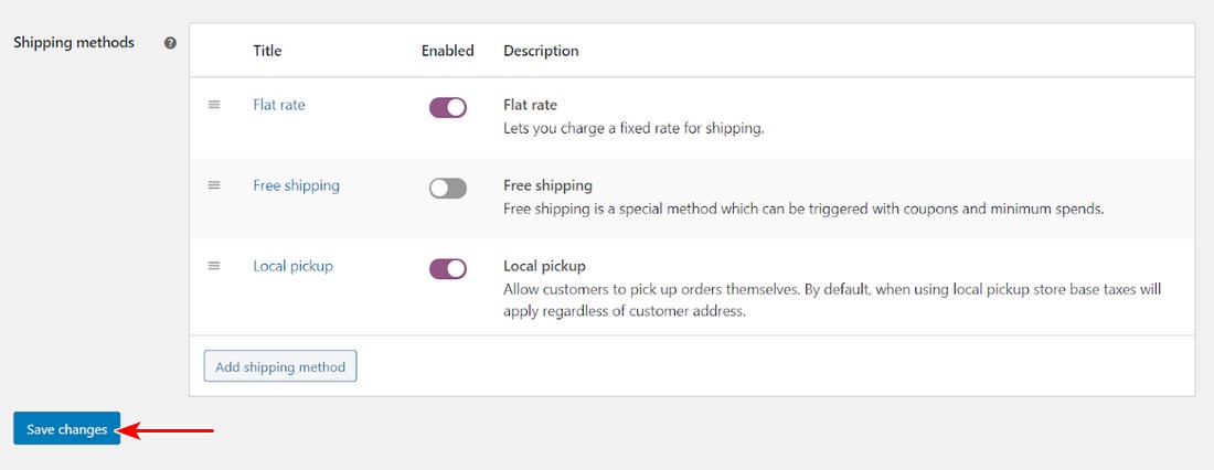 Set Up WooCommerce Shipping Options: Shipping Setup, Methods and Zones Explained Save WooCommerce shipping methods