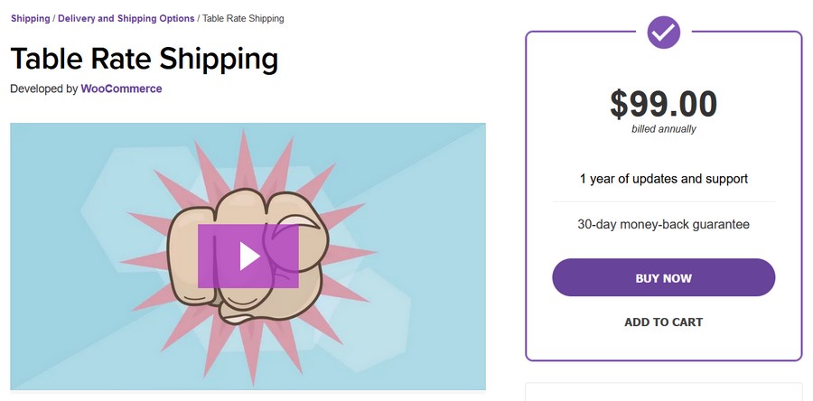 WooCommerce Flat Rate Shipping: All You Need to Know + Setup Guide Table Rate shipping plugin