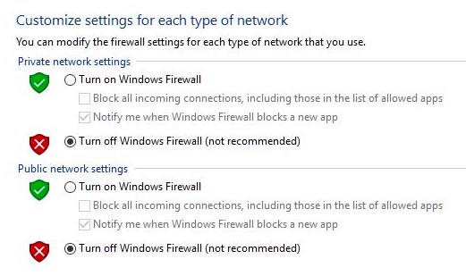 How To Fix DNS_probe_finished_bad_config Errors (9 Simple Ways) Turn off windows firewall